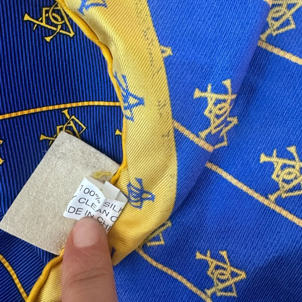 Rockmount Ranch Wear‎ Denver Athletic Club Limited Edition 100% Silk Scarf 33.5”